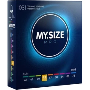 My Size Pro 3 бр. Презервативи My Size Pro 53 мм
