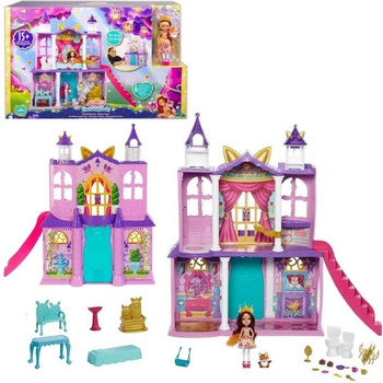 Mattel Enchantimals královský zámek herní set panenka Felicity s doplňky