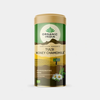 Organic India Тулси мед + органична лайка, 100гр