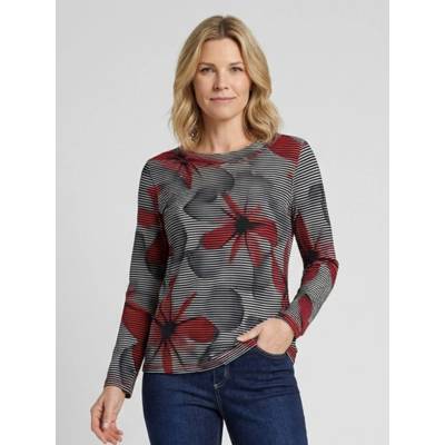 Hajo 10940 D Shirt Strukturware Multicolor
