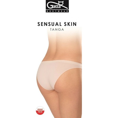 Gatta Nohavičky Tanga Sensual Skin light nude