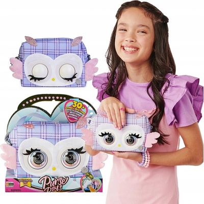 Spin Master Purse Pets 80307 Interaktívna kabelka Sova