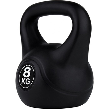 Funfit Gym& Fitness Щанга с гирички 8 кг - черна (4406)