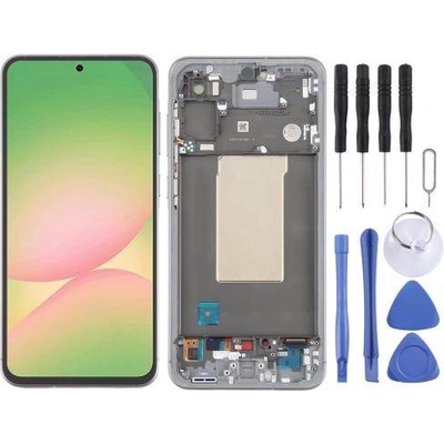 Samsung Оригинален LCD Дисплей и Тъч Скрийн с Рамка за Samsung Galaxy A56 SM-A566B