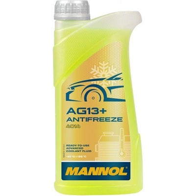 MANNOL Жълт антифриз готов за употреба Mannol Antifreeze AG13+ (-40 °C) Advanced 4014 1 L (4014)