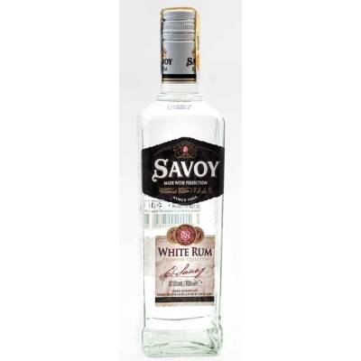 SIS Savoy Biely Rum 37,5% 0,7 l (čistá fľaša)