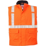 Portwest hi-vis bizflame s776 / Огнеупорна светлоотразителна жилетка, антистатична - hv оранжева l (s776orrl)