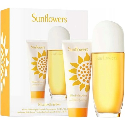 Elizabeth Arden Sunflowers EDT 100 ml + parfémované tělové mléko 100 ml