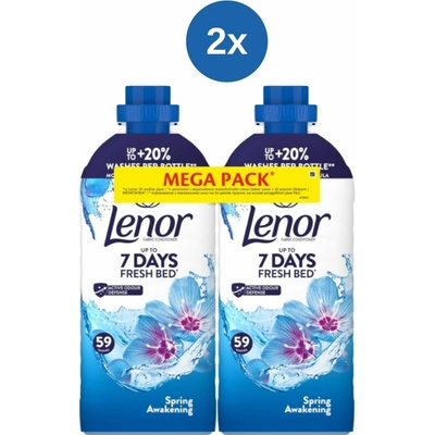 Lenor aviváž Spring duopack 2x 2 x 1239 ml 59 PD