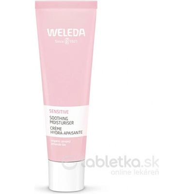 Weleda Sensitive upokojujúci pleťový krém s bio mandľovým olejom 30 ml