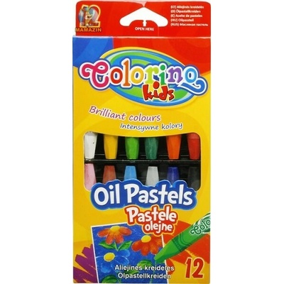 Colorino Kids farebné olejové pastelky 12 kusov