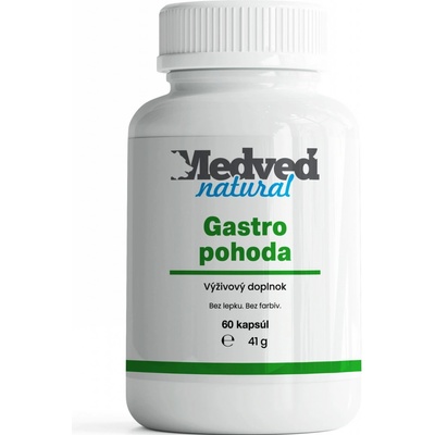 Medveď natural Gastro pohoda 60 kapslí