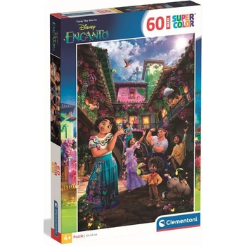 Clementoni - Puzzle SuperColor Puzzle: Enchanto 60 maxi - 40 - 99 piese