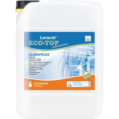 Stockmeier Chemie Leracid ECOTOP Klarspüler leštidlo na PROFI myčky 20 l