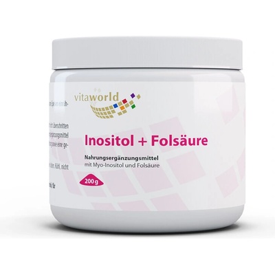 vitaworld Mио-Инозитол + Фолиева киселина 200 g прах | Vita World (11229214 VW)