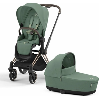 CYBEX kombinovaný Priam 4.0 Rosegold Leaf Green Platinum 2023