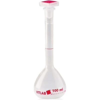 Měřicí banka z PMP, třída A – 500 ml, DIN EN ISO 1042