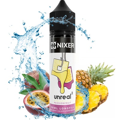 Nixer Unreal 2 Shake & Vape Pineapple & Passionfruit 10 ml