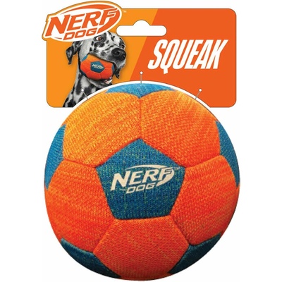 Nerf Dog X pletená pískacia futbalová lopta 12,5 cm