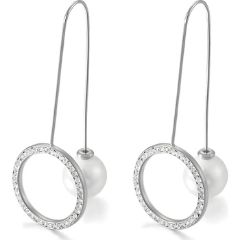 HARAHU Обеци co-15278 - Сребърна kp15278 (co-15278)