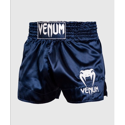 Venum Thajské šortky CLASSIC modrá/biela