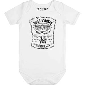 METAL-KIDS Детско боди Guns N' Roses - METAL-KIDS - Paradise City - White/Black - 803.30. 7.8