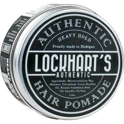 Pomáda na vlasy LOCKHART'S Authentic Heavy hold pomade 96 g