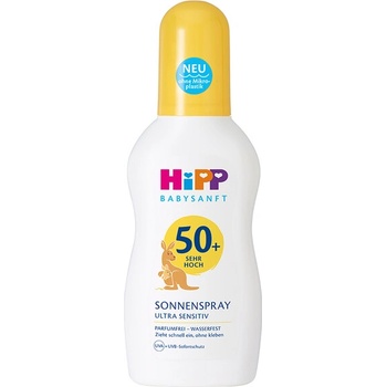 Image 1 of HiPP Babysanft Бебешки слънцезащитен спрей SPF50 - 150 мл