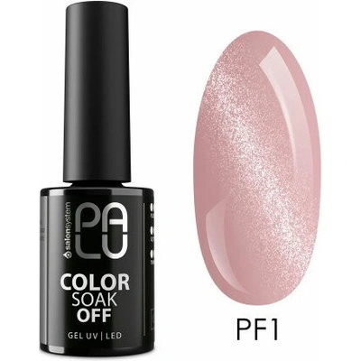 PALU Gelový lak Portofino PF1 Cat Eye šampaňská růžová 11 g