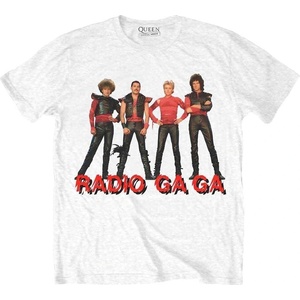 Queen Radio Ga Ga White S Риза (QUTS83MW01)