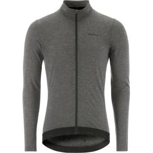 Craft Мъжка фланелка с дълъг ръкав за колоездене Craft Bike Subz Wool L/S Jersey Cycling jersey - Black / Melange (056-4300-0111)