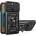 Techsuit Калъф за Apple iPhone 16 Pro, хибриден (термополиуретан и поликарбонат), Techsuit CamShield Case, удароустойчив, с пръстен, черен (KF2330555)