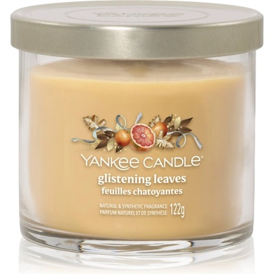 Yankee Candle Glistening Leaves ароматна свещ Signature 122 гр