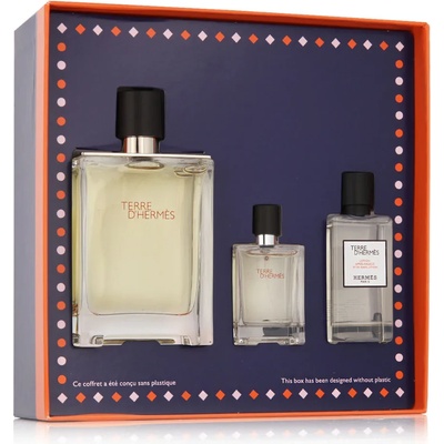 Hermès Terre D'Hermès комплект за мъже Eau de Toilette 100 ml + Eau de Toilette 12, 5 ml + Афтършейв опция Cover with Horse