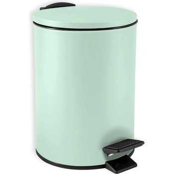 spirella Стоманено кошче за боклук с педал в цвят мента 3 l Adelar - Spirella (10.21051)