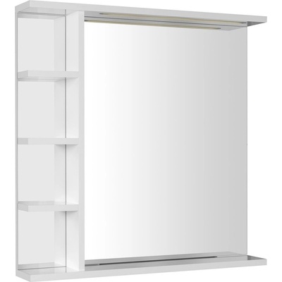 AQUALINE KORIN s LED osvětlením a policemi 70x70x12cm KO360S