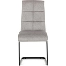 Autronic DCL-D1275 SIL4 světle šedý samet černá pohupová podnož