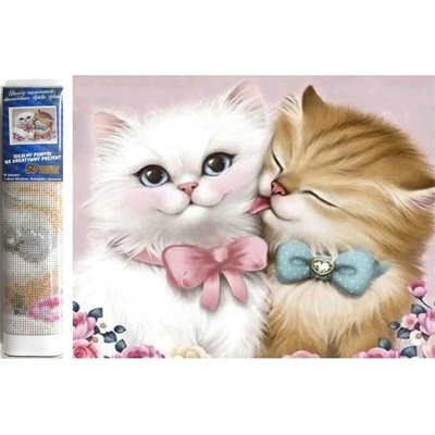 Norimpex - Puzzle Diamond Painting Zamilované mačky 30x40cm - 1 - 39 piese