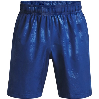 Under Armour Мъжки къси панталони Under Armour Woven Emboss Gym Shorts Mens - Blue