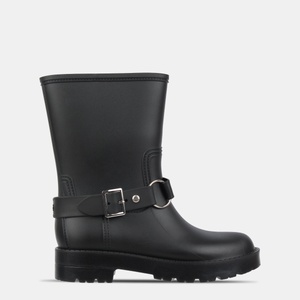 Gelert Дамски гумени ботуши Gelert Womens Buckle Wellingtons - Black