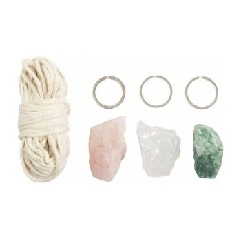 Creativ - Dania Macrame Set Mineral Key Chains