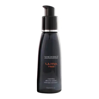Wicked Sensual Care Ultra Heat Silicone Lubricant 60 ml