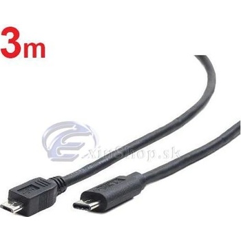 Gembird CCP-USB2-mBMCM-10 Micro USB 2.0 - USB 3.1 Type C, 3m