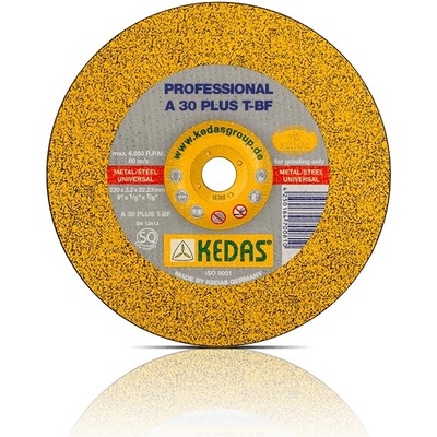Kedas Brusný kotouč 230 x 6,5 x 22,2 mm KD00211