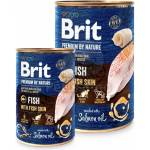 Brit Premium by Nature Adult - Храна за възрастни кучета, Риба с кожа от риба 800 г