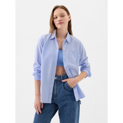 GAP Риза oxford с лого GAP GAP | Sin | ЖЕНИ | XXS