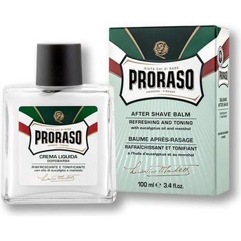 Proraso Green osviežujúci balzam po holení (Eucalyptus Oil and Menthol) 100 ml