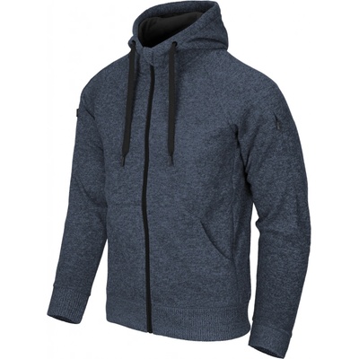 HELIKON mikina COVERT TACTICAL Melange modrá