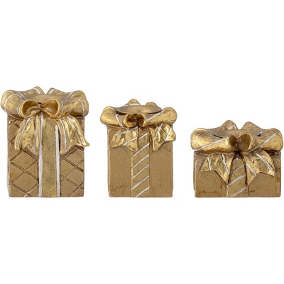 Bloomingville Свещници в комплект от 3 бр. от полирезин Halia - Bloomingville (82058353)