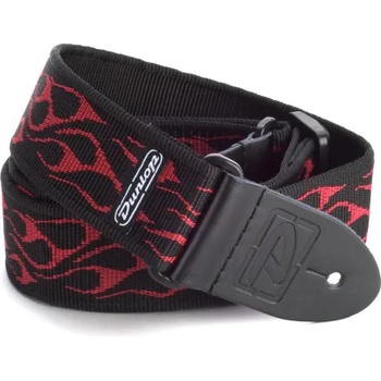 Image 1 of Dunlop D38-11RD - Nylon Guitar Strap - Red